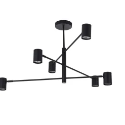 Lampa sufitowa Snow 6 czarna LP-731/6P BK Light Prestige