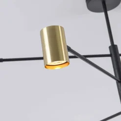 Lampa sufitowa SNOW 6 złota (LP-731/6P GD) - Light Prestige