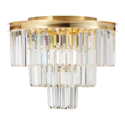 Lampa sufitowa SPLENDORE złoty 50 cm (DN915-50) - Step into Design