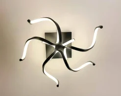 Lampa sufitowa STELO czarna (20031CL-BK) - Zuma Line