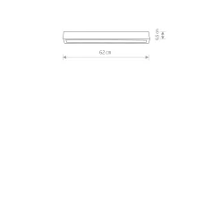 Lampa sufitowa STRAIGHT CEILING LED S (7597) - Nowodvorski