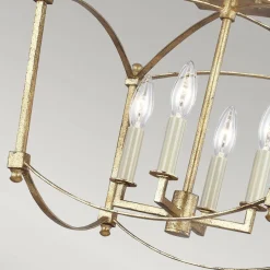 Lampa sufitowa Thayer - 4 źródła światła (QN-THAYER-SF-ADB) - Quintiesse