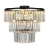 Lampa sufitowa TIFANNY czarna (P17127-4-BK) - Zuma Line
