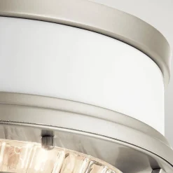 Lampa sufitowa Tollis, Szczotkowany nikiel (QN-TOLLIS-F-BN) - Quintiesse