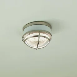 Lampa sufitowa Tollis, Szczotkowany nikiel (QN-TOLLIS-F-BN) - Quintiesse