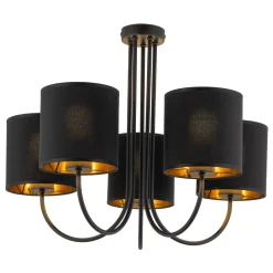 Lampa sufitowa TORENS BLACK 5 PŁ (4595) - TK Lighting