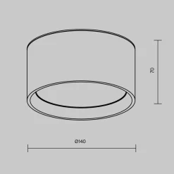 Lampa sufitowa Vega (C089CL-15W3K-B) - Maytoni