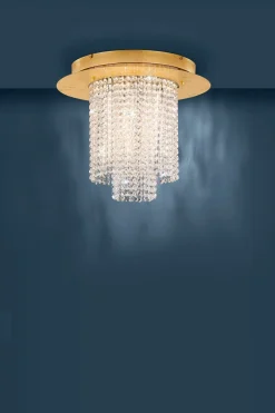 Lampa Sufitowa VILALONES złoty (39398) - EGLO