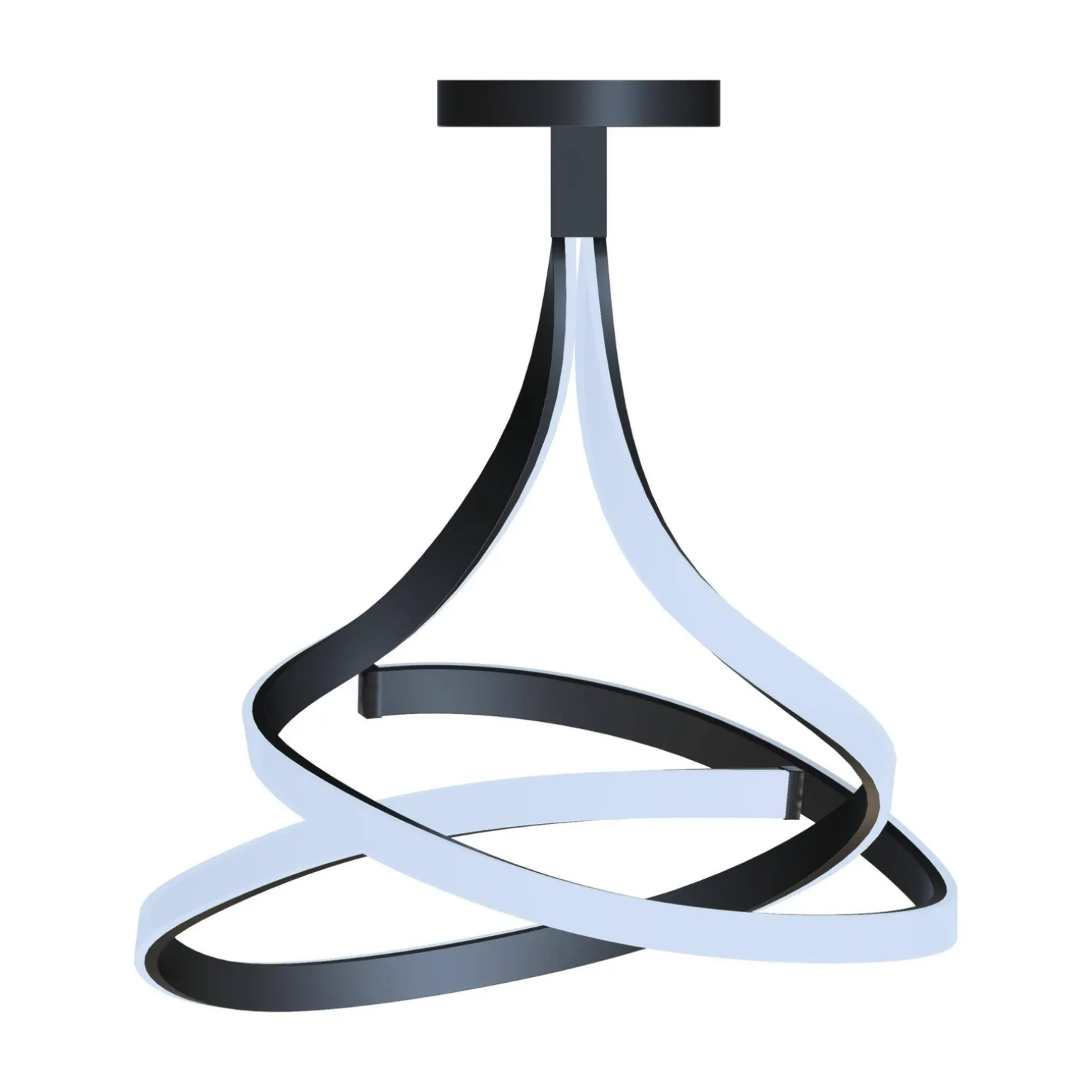 Lampa sufitowa VISO czarna (MX9932-2-3BD) - Zuma Line