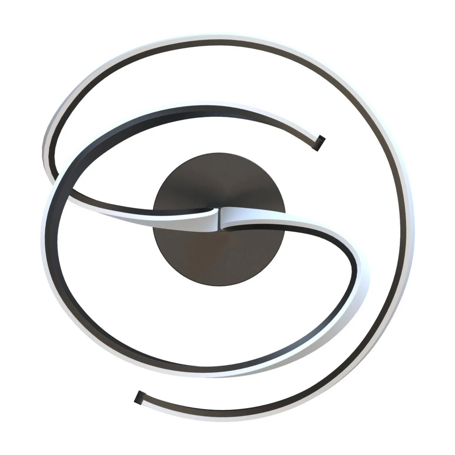 Lampa sufitowa VISO czarna (MX9932-2-3BD) - Zuma Line