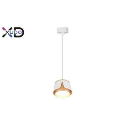 Lampa sufitowa x1 GX53 biała+złota (XD-IK257W) - Xudo