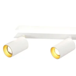 Lampa sufitowa z pilotem Parma 4xGU10 + LED (LP-0612/4C WH) - Light Prestige