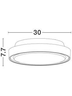 Lampa sufitowa zewnętrzna MOLLENDO (LE73767) - Luces Exclusivas