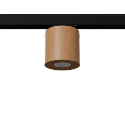 Lampa szynowa ORBIS naturalne drewno GU10 3000K 7W 510lm #B (MYL.00440) - Make Your Light