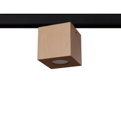 Lampa szynowa QUAD naturalne drewno GU10 #B (MYL.00442) - Make Your Light