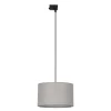 Lampa szynowa wisząca z abażurem TRACER LINEN 380 TRÓJOBWODOWY 1XE27 (10690) - TK Lighting