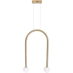 Lampa wiszącą ENIGMA złota (P0514) - MAXLIGHT