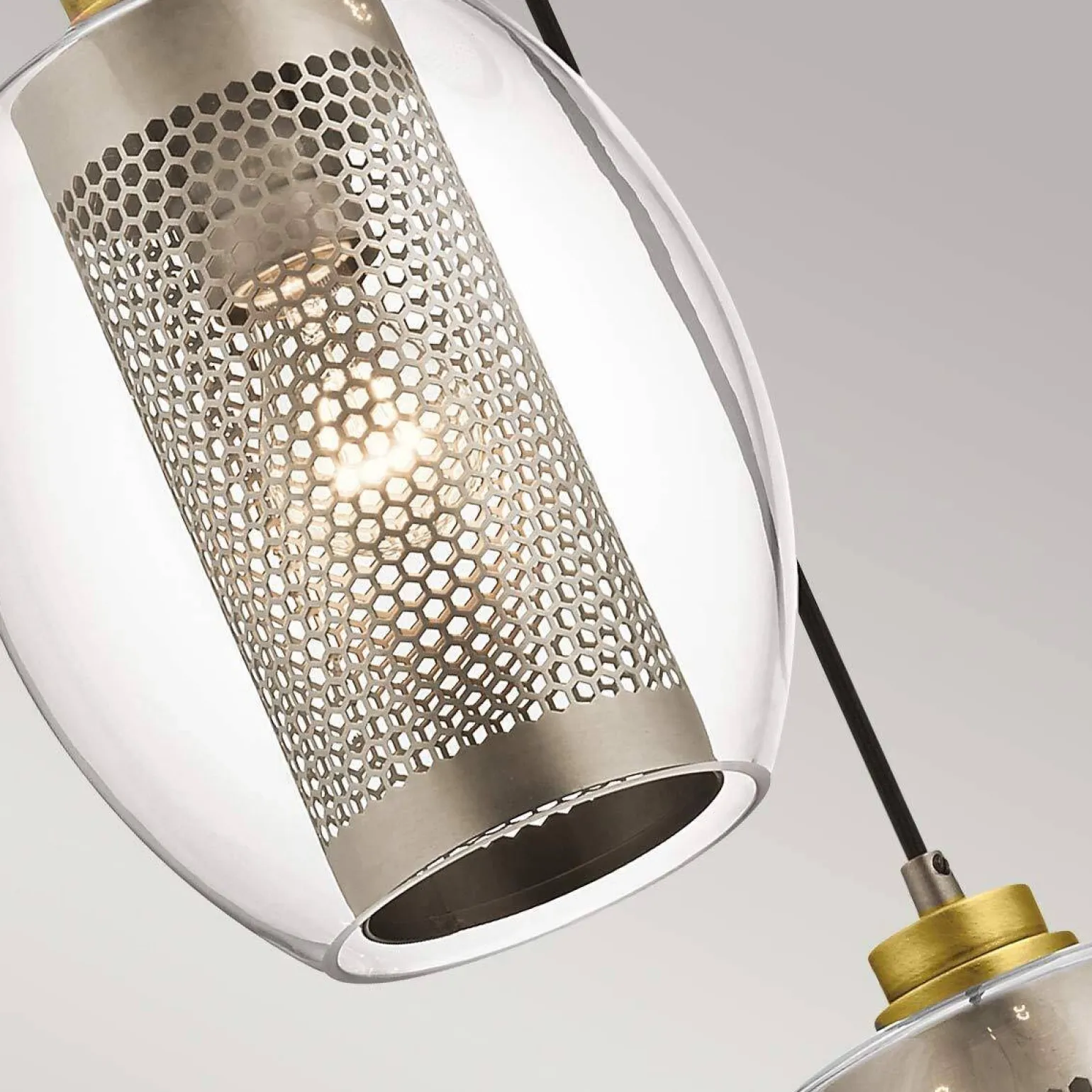 Lampa wisząca Asher II (KL-ASHER-MP-AP) - Elstead Lighting