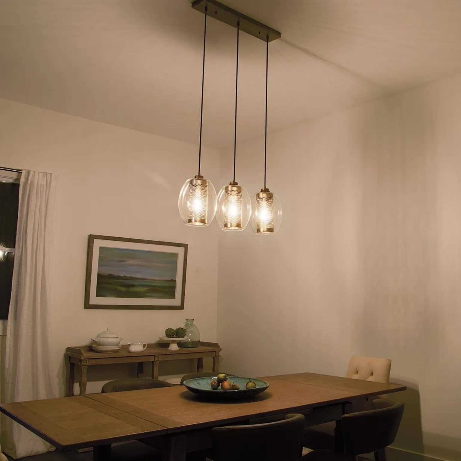 Lampa wisząca Asher II (KL-ASHER-MP-AP) - Elstead Lighting