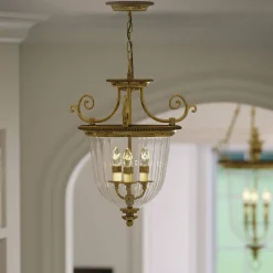 Lampa wisząca Cambridge (HK-CAMBRIDGE-P-S) - Elstead Lighting