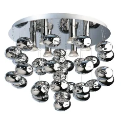 Lampa wisząca LUVIA kol. CHROM (2172-6x) - Azzardo - żyrandol