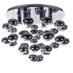 Lampa wisząca LUVIA kol. CHROM (2172-6x) - Azzardo - żyrandol