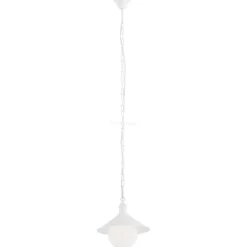 lampa wisząca 1 pł. ERBA BIS biały 1 x E27/60W ARGON 3296 - żyrandol