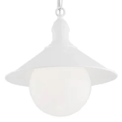 lampa wisząca 1 pł. ERBA BIS biały 1 x E27/60W ARGON 3296 - żyrandol