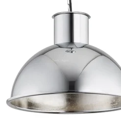 lampa wisząca 1 pł. EUFRAT chrom 1 x E27/60W ARGON 3294 - żyrandol