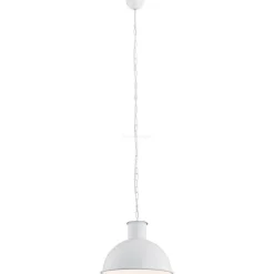 lampa wisząca 1 pł. EUFRAT biały 1 x E27/60W ARGON 3193 - żyrandol