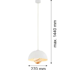 Lampa wisząca 1 pł. PIAVA (8443) - Argon