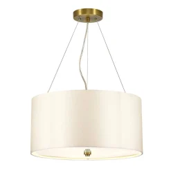 Lampa wisząca Pearce (DL-PEARCE18-3LT-IV-AB) - Elstead Lighting