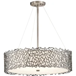 Lampa wisząca Silver Coral (KL-SILVER-CORAL-P-B) - Elstead Lighting