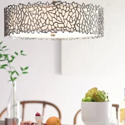 Lampa wisząca Silver Coral (KL-SILVER-CORAL-P-B) - Elstead Lighting