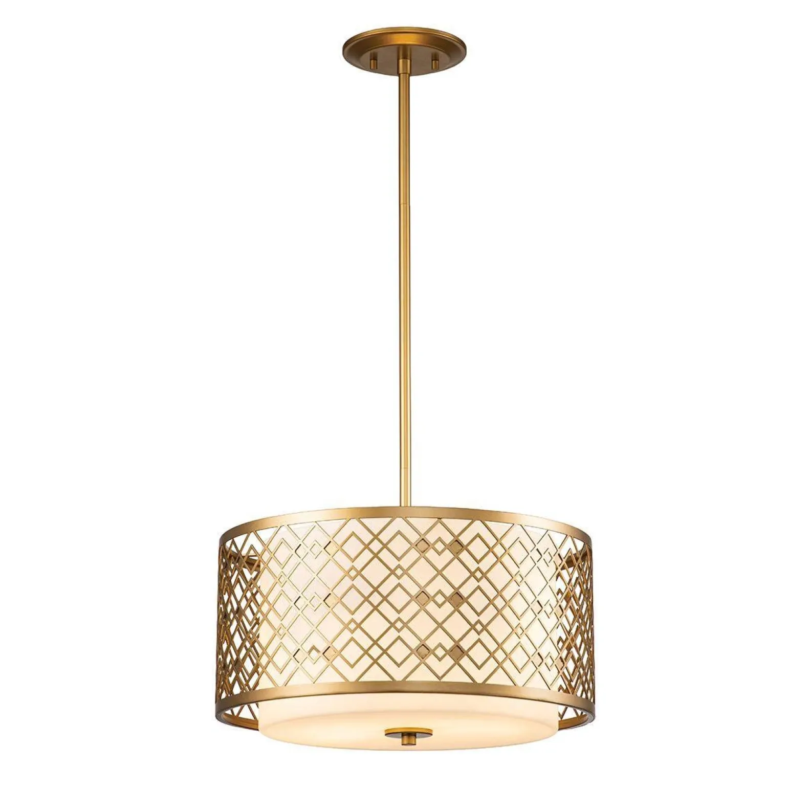 Lampa wisząca Ziggy (ZIGGY-2P-M-LG) - Elstead Lighting