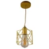 Lampa Wisząca Abigali Gold Cage E27 PLA-E27 (PLA-E27) - Abigali
