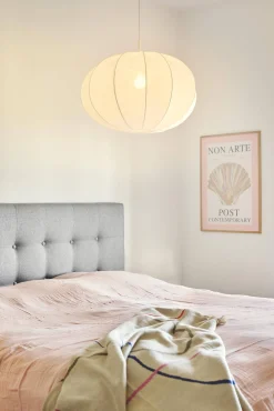 Lampa wisząca AERON Nordlux E27 40W Tekstylia Biały