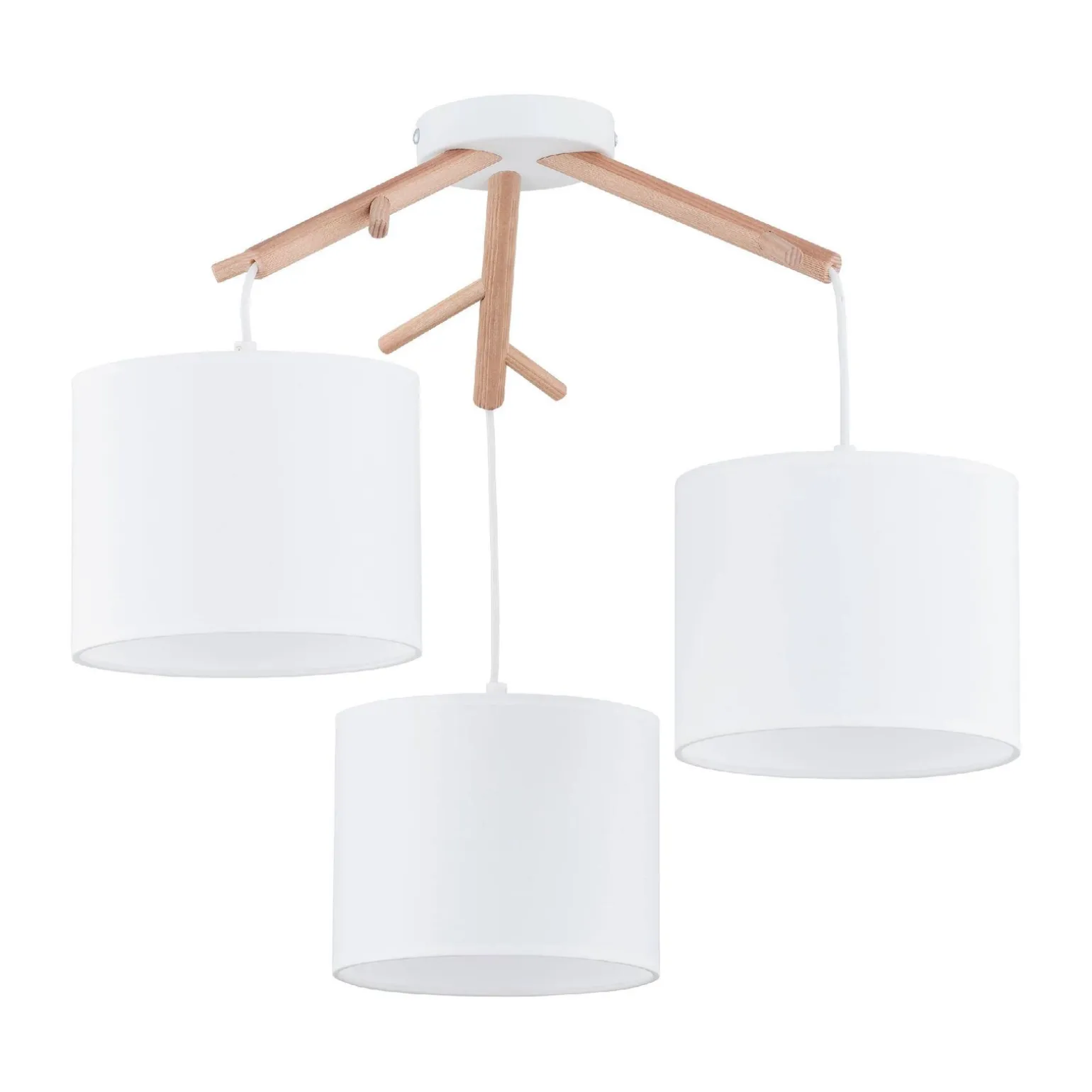 Lampa wisząca ALBERO WHITE 3 PŁ (6553) - TK Lighting