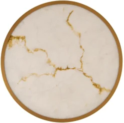 Lampa wisząca ALCHEMY LED złoty alabaster 60 cm (ST-MD2407) - Step into Design