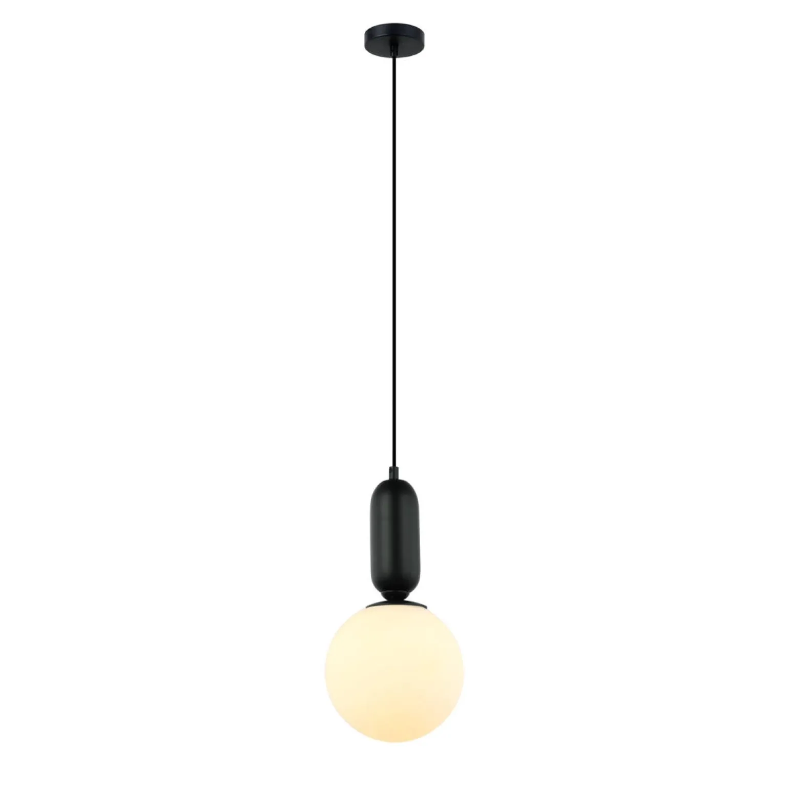 Lampa wisząca Aldeva (PND-02340-1M-BK) - Italux