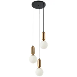 Lampa Wisząca Aldeva (PND-02340-3S-BRO) - Italux