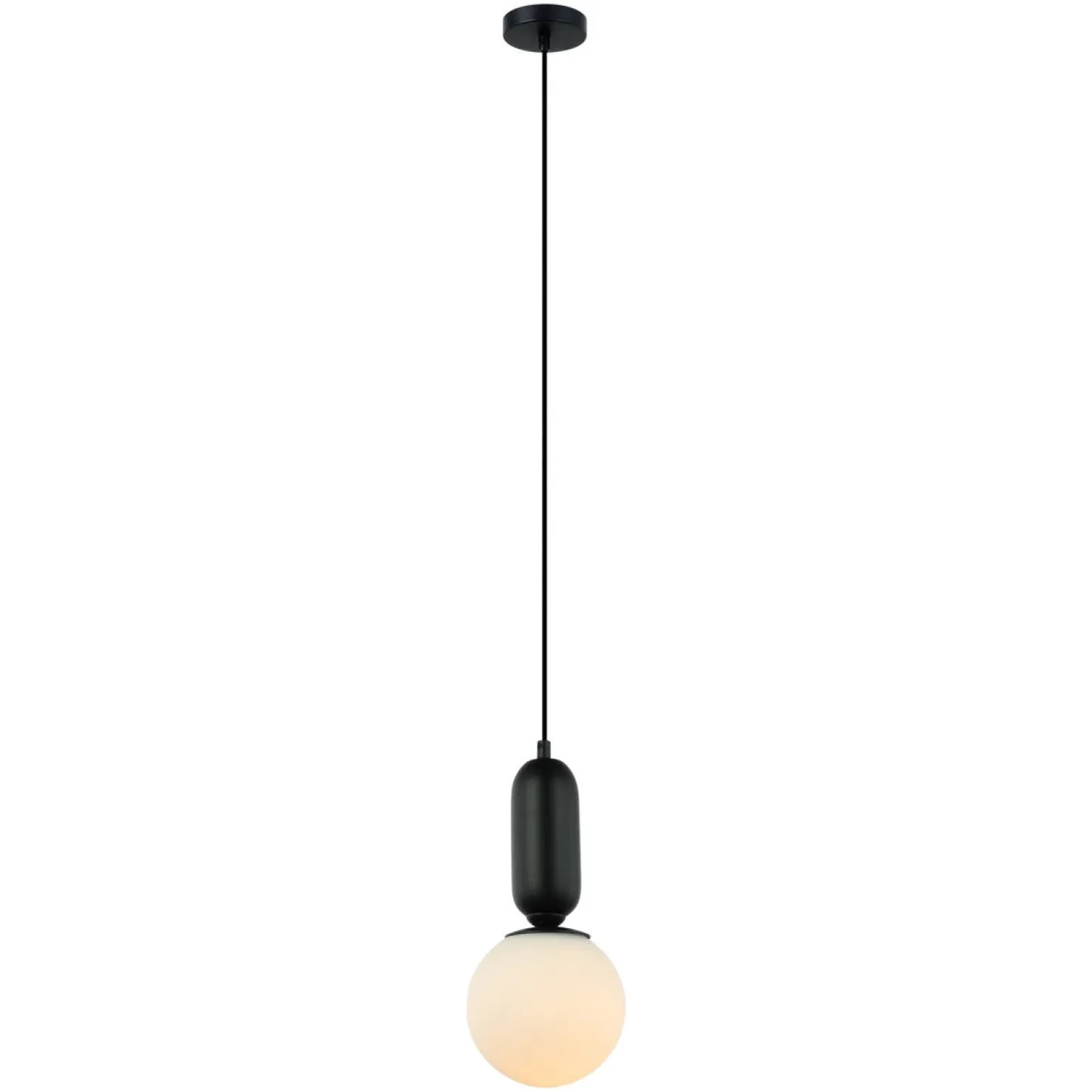 Lampa Wisząca Aldeva (PND-02340-1S-BK) - Italux