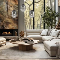 Lampa wisząca ALIAS BLACK 3 listwa (ML0321) - Milagro