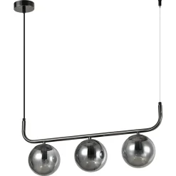 Lampa wisząca Alisa 3 smoked (LP-005/3L BK) - Light Prestige
