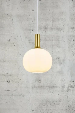 Lampa wisząca ALTON mleczne szkło / mosiądz (47313001) - Nordlux