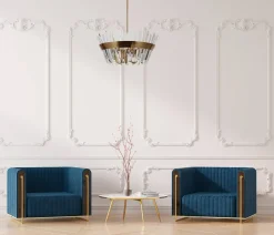 Lampa wisząca Altoya (PND-22450-5A-HBR) - Italux