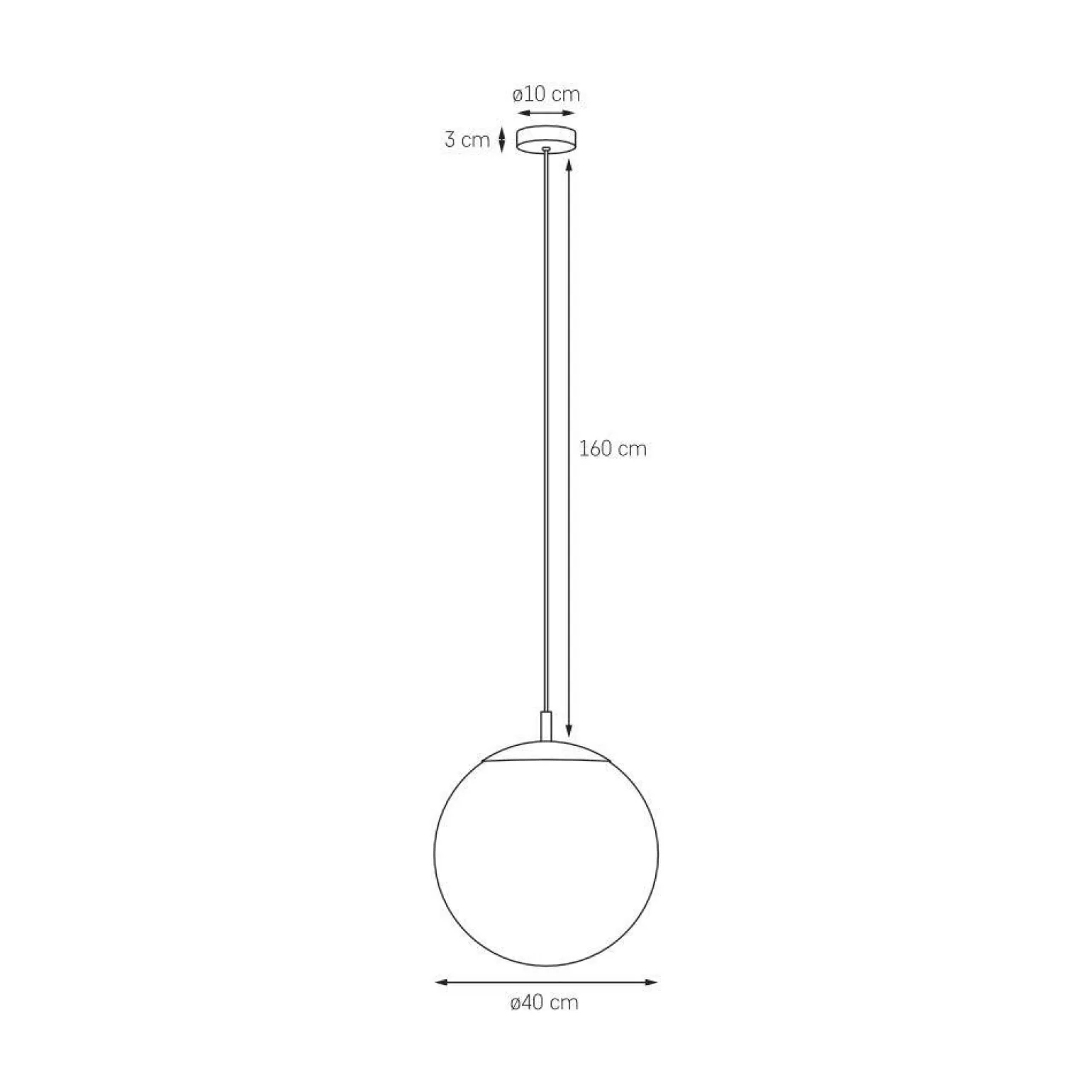 Lampa wisząca ALUR L kolor Inox (11142320) - KASPA