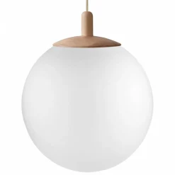 Lampa wisząca ALUR WOOD L kolor Drewno (11150119) - KASPA