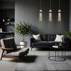 Lampa wisząca Ambiente LED CCT chrom (LP-1510/1P CH) - Light Prestige