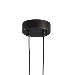 Lampa wisząca AMICI led czarno złota 27 cm (ST-D7774 black) - Step into Design